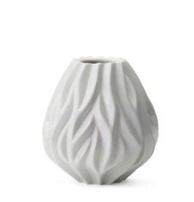 Morsø Porcelánová váza FLAME White 19 cm