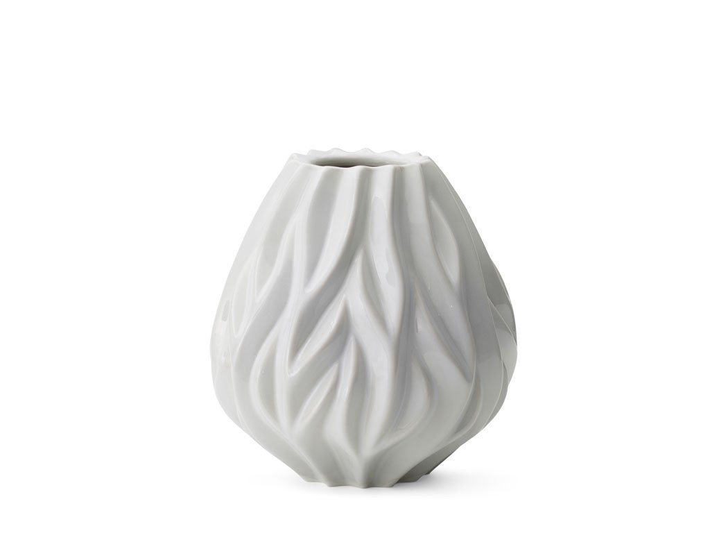 Morsø Porcelánová váza FLAME White 19 cm