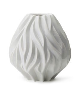 Morsø Porcelánová váza FLAME White 23 cm