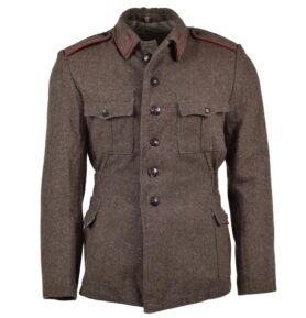 Sako vlněné bulharské HNĚDÉ vel. III-B