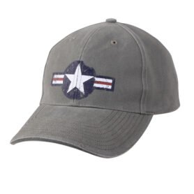 ROTHCO čepice baseball VINTAGE DELUXE AIR CORPS ZELENÁ