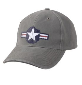 ROTHCO čepice baseball VINTAGE DELUXE AIR CORPS ZELENÁ