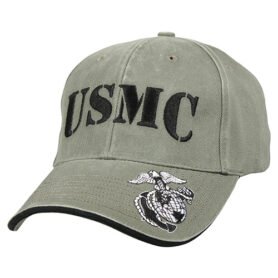 ROTHCO čepice VINTAGE USMC ZELENÁ