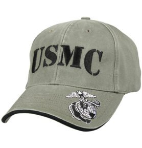 ROTHCO čepice VINTAGE USMC ZELENÁ