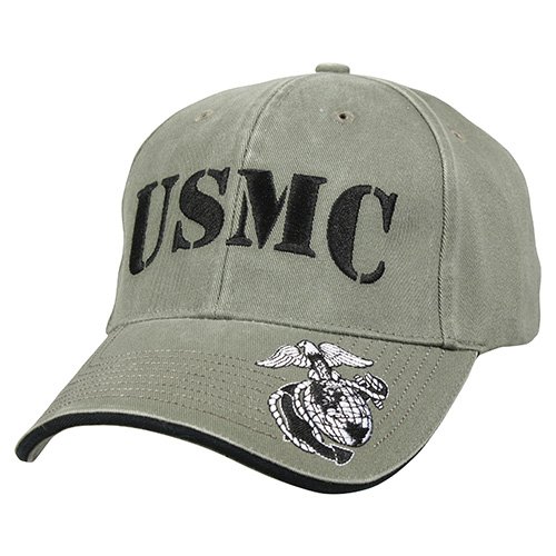 ROTHCO čepice VINTAGE USMC ZELENÁ