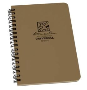 RITE IN THE RAIN blok voděodolný spirálový Universal 4 5/8"x7" DESERT