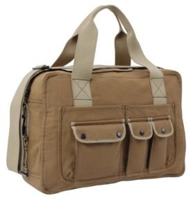 ROTHCO taška TWO TONE přes rameno/do ruky HNĚDÁ