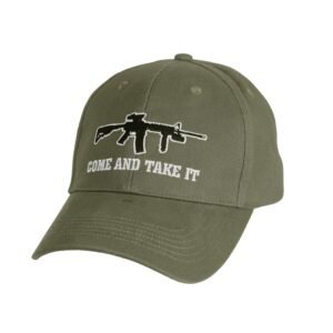 ROTHCO čepice baseball "COME AND TAKE IT" ZELENÁ