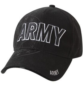ROTHCO čepice baseball DELUXE ARMY EAGLE ČERNÁ
