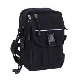 ROTHCO taška přes rameno na doklady ČERNÁ