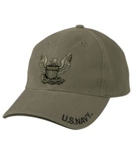 ROTHCO čepice U.S. NAVY EAGLE vintage ZELENÁ