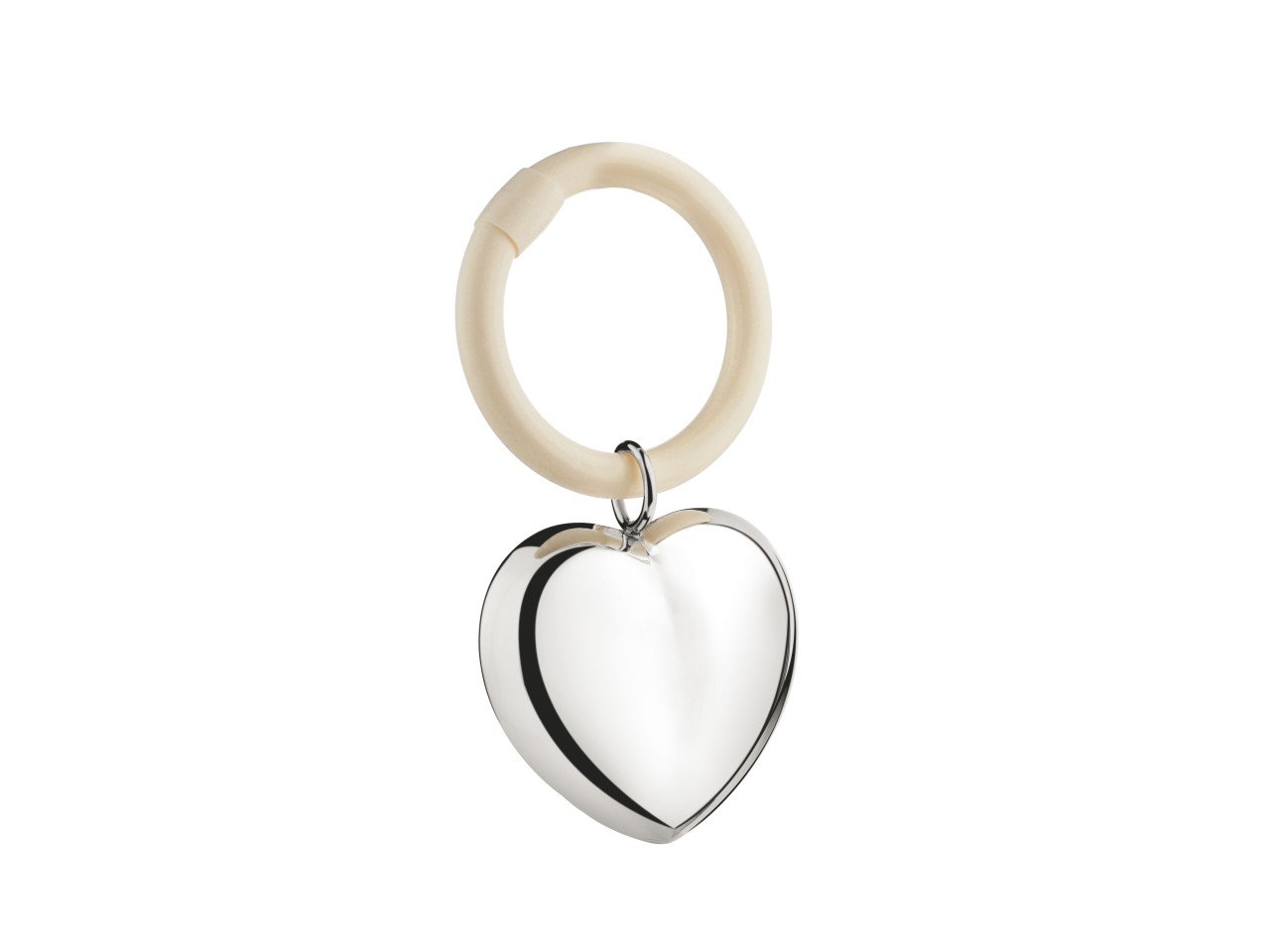 Zilverstad Chrastítko Srdíčko (B90)