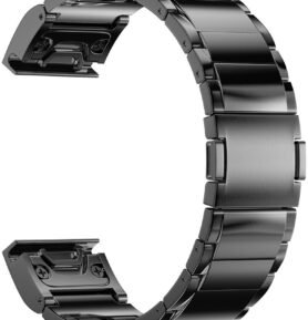 Eternico Titanium Magnet pro Garmin QuickFit 22mm black
