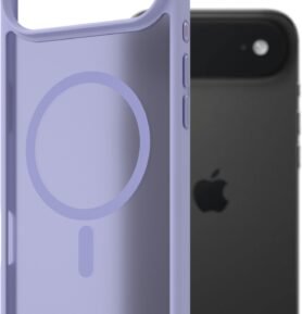 AlzaGuard Matte Case Compatible with MagSafe pro iPhone Air světle fialový