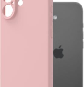 AlzaGuard Matte TPU Case pro iPhone 17 růžový