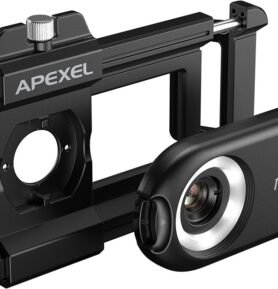 Apexel 150X Microscope Lens with LED Light & UV Light