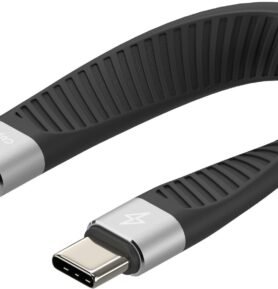 AlzaPower FlexCore USB-C to USB-C 3.2 Gen 2 100W 10 Gbps černý
