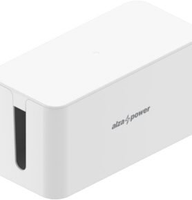 AlzaPower Cable Box Basic Small bílý