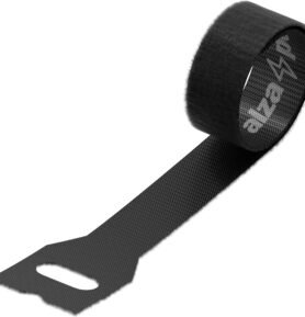 AlzaPower VelcroStrap+ Origin 10pcs černé