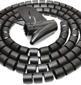 AlzaPower Cable Tube 1,5m černá