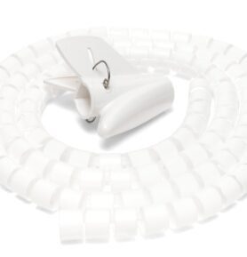 AlzaPower Cable Tube 1,5m bílá