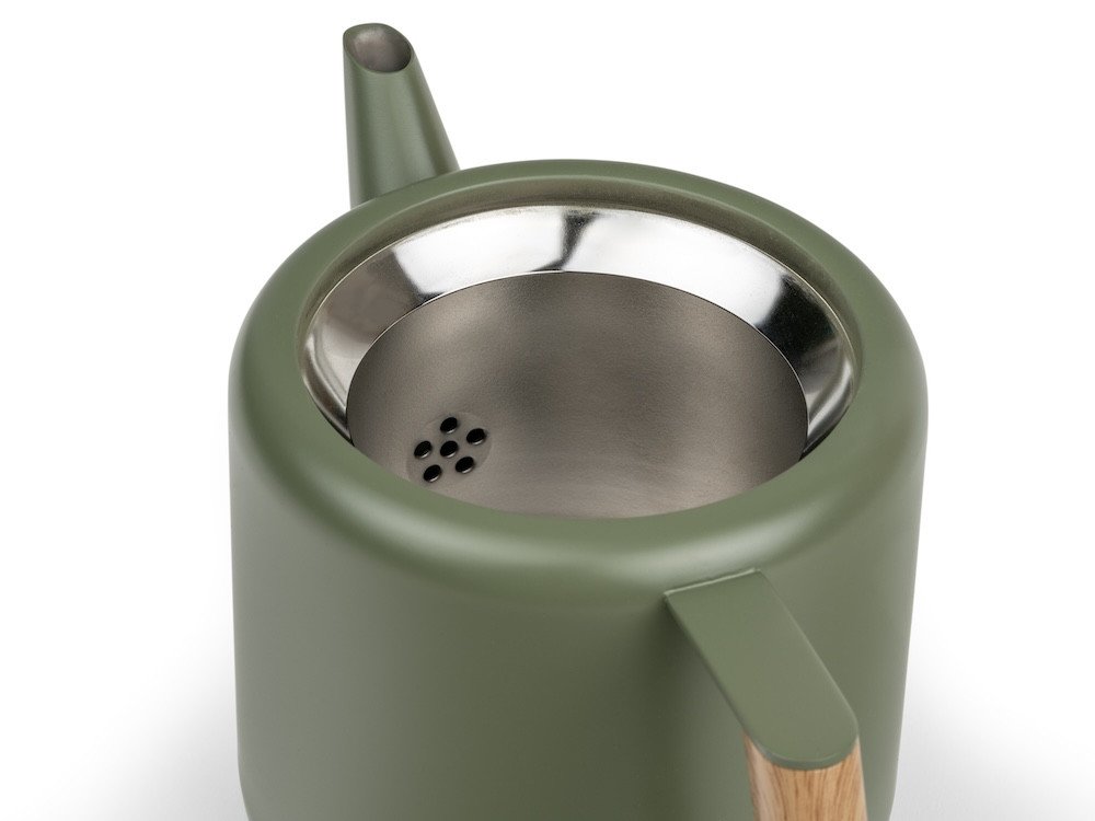 Bredemeijer Dvoustěnná konvička na čaj Duet Boston 1,1L Army Green - Obrázek 2