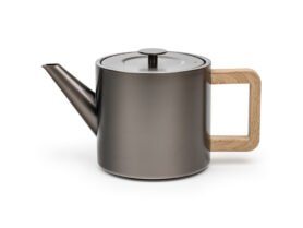 Bredemeijer Dvoustěnná konvička na čaj Duet Narvik 1,1L Metallic Grey
