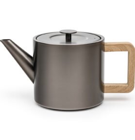 Bredemeijer Dvoustěnná konvička na čaj Duet Narvik 1,1L Metallic Grey