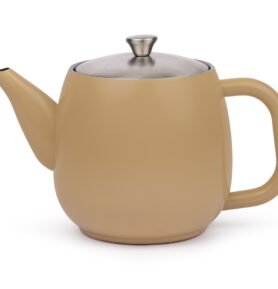 Bredemeijer Dvoustěnná konvička na čaj Vera  0,9L Dark Brown