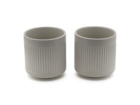 Bredemeijer Kameninové hrnky Skagen šedé (2ks) 300 ml