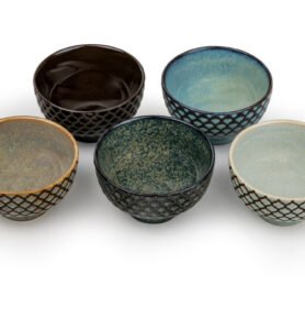 Bredemeijer Kameninové misky Sara (5 ks) 150 ml