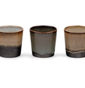 Bredemeijer Kameninové misky Abiko  (3 ks) 320 ml