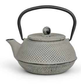Bredemeijer Litinová konvička na čaj Jang 0,8L, šedá
