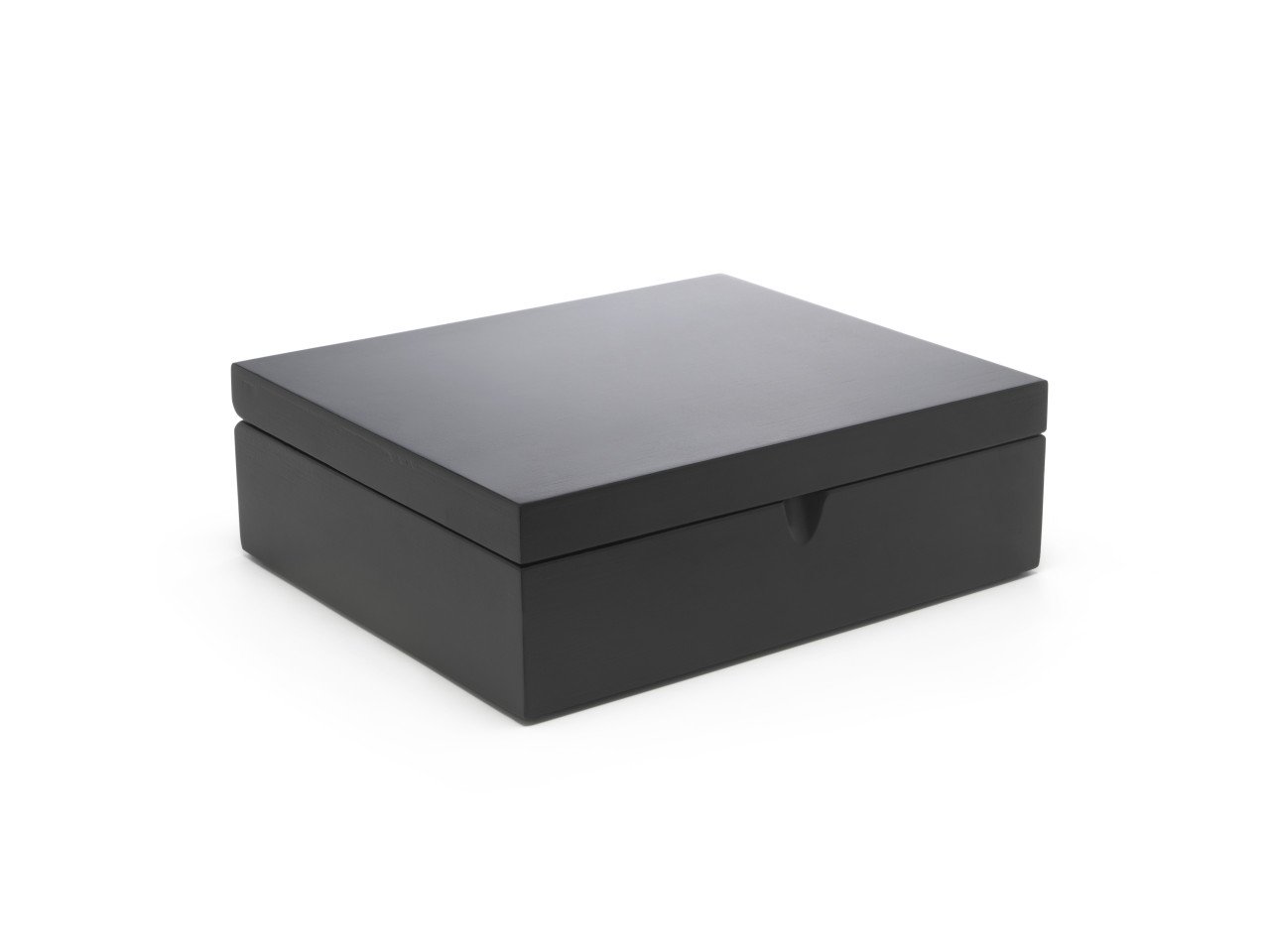 Bredemeijer Krabička na čaj Black (6 přehrádek)