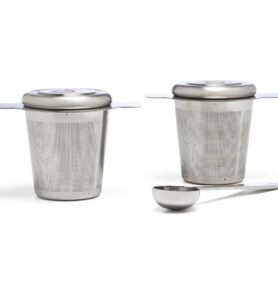 Bredemeijer Sada 2 sítek na čaj s odměrkou