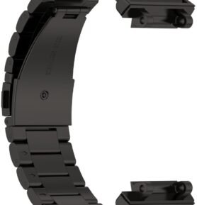 BStrap Stainless Steel pro Xiaomi Amazfit Active Edge black