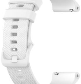 BStrap Silicone Land Universal Quick Release 18mm, white