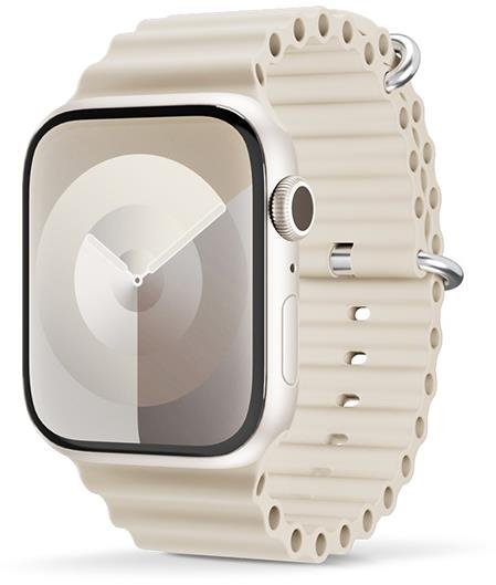 Epico Ocean řemínek pro Apple Watch SE/Series 1-9 (38/40/41mm)/10-11 (42mm) - slonovinová