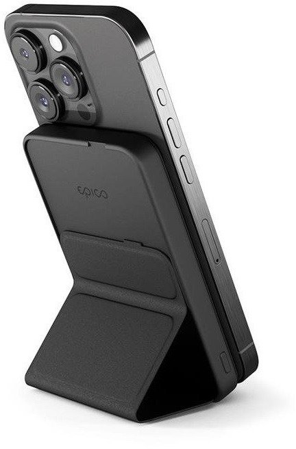 Epico Mag+ power banka se stojánkem kapacita baterie 7000mAh - černá