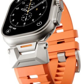 Epico FKM Rubber Pro Apple Watch SE 44mm/Series 1-9 42/44/45mm, 10-11 46mm/Ultra 49mm, oranžová