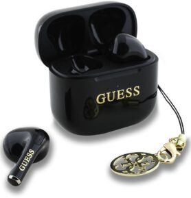 Guess Classic Logo Charm TWS Black