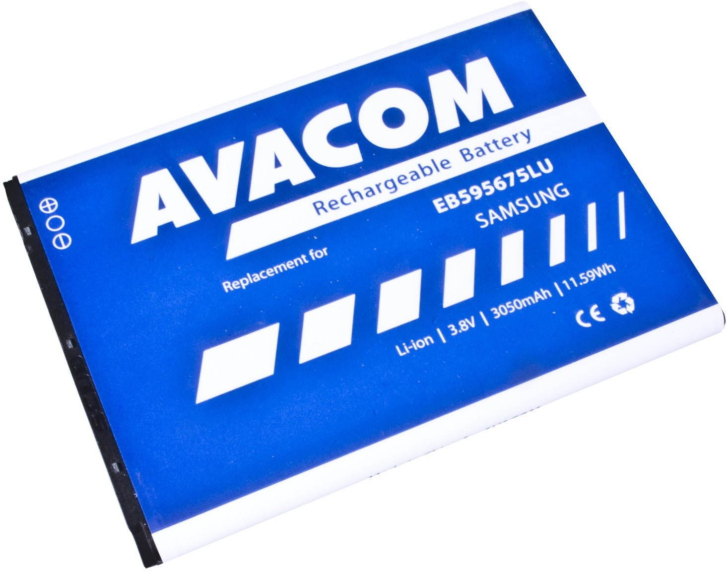 Avacom pro Samsung Galaxy Note 2, Li-ion 3,7V 3050mAh (náhrada EB595675LU)
