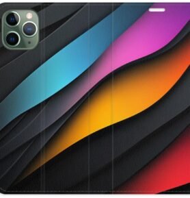 iSaprio Flip pouzdro Color Waves pro iPhone 11 Pro