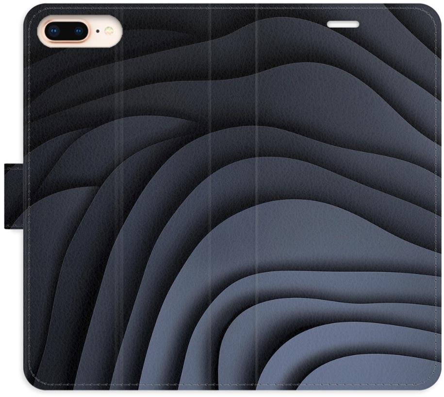 iSaprio Flip pouzdro Dark Waves pro iPhone 7 Plus