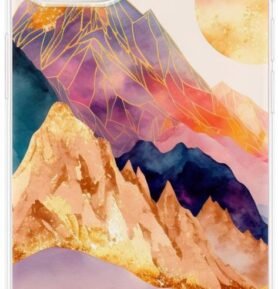 iSaprio Abstract Mountains pro iPhone 15