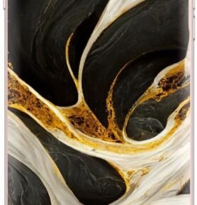 iSaprio Black and Gold pro iPhone 7 Plus / 8 Plus