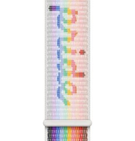 Apple Watch 45mm Pride Edition provlékací sportovní řemínek