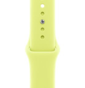 Apple Watch 46mm neonově žlutý sportovní řemínek - S/M
