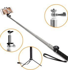 Gogen BT Selfie 4 teleskopická titanová