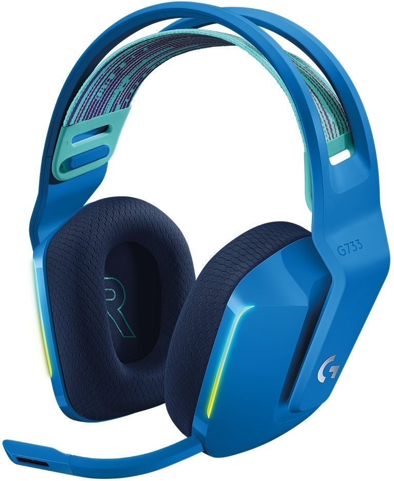 Logitech G733 LIGHTSPEED Wireless RGB Gaming Headset BLUE